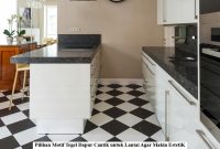 Pilihan Motif Tegel Dapur Cantik untuk Lantai Agar Makin Estetik